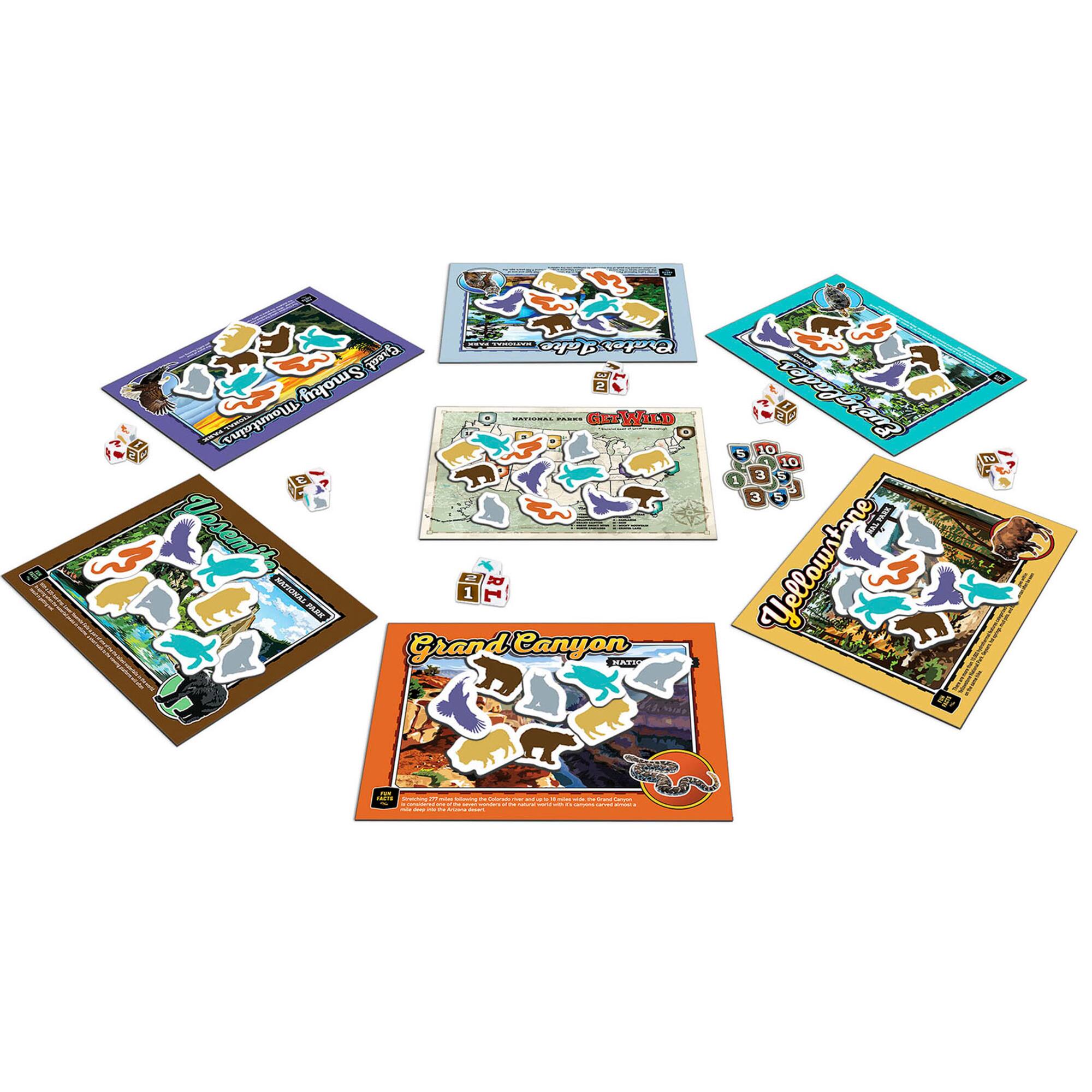USAopoly National Parks Get Wild Game
